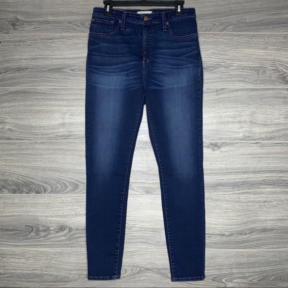 Madewell Denim - Madewell Curvy High Rise Skinny Jeans Size 29